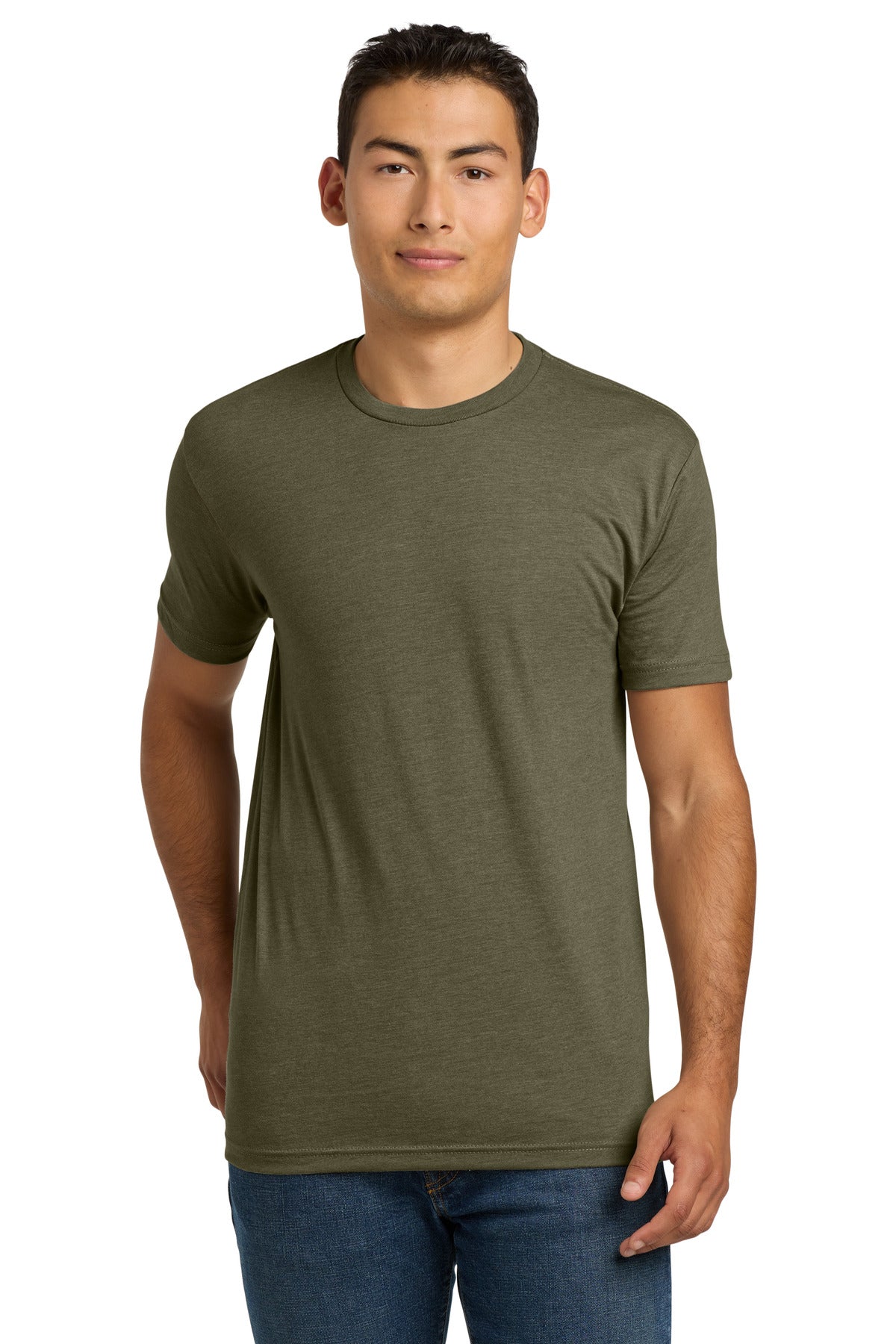 Next Level Apparel Adult CVC Tee - Military Green