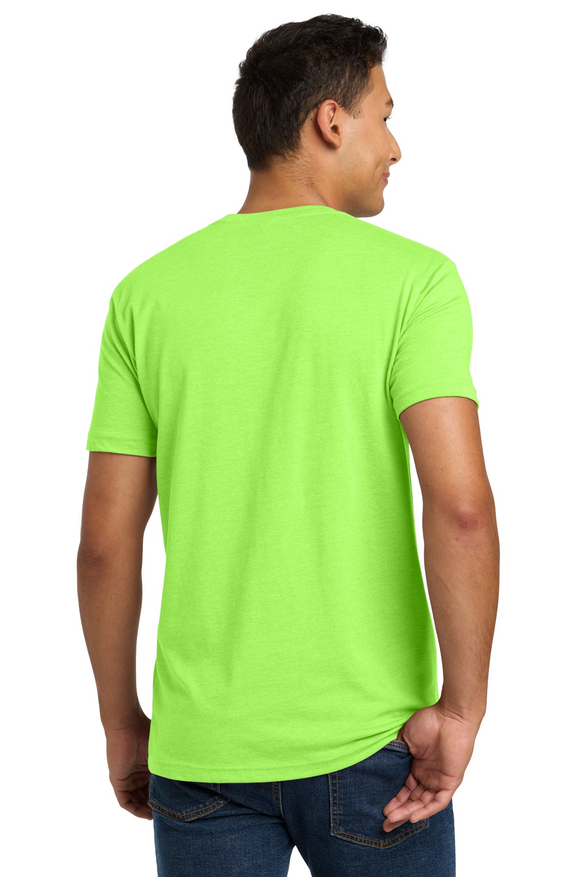 Next Level Apparel Adult CVC Tee - Neon Green