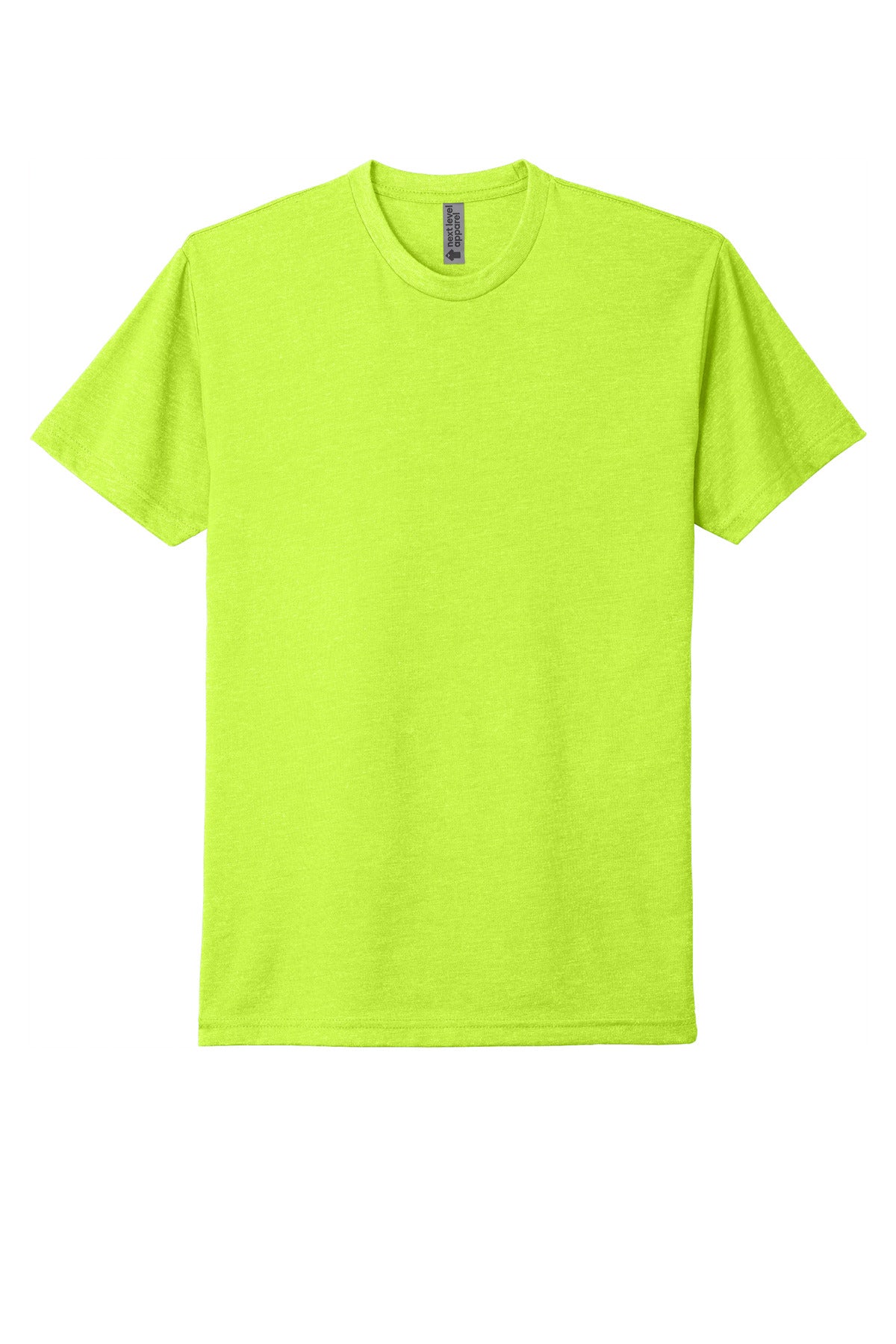 Next Level Apparel Adult CVC Tee - Neon Yellow