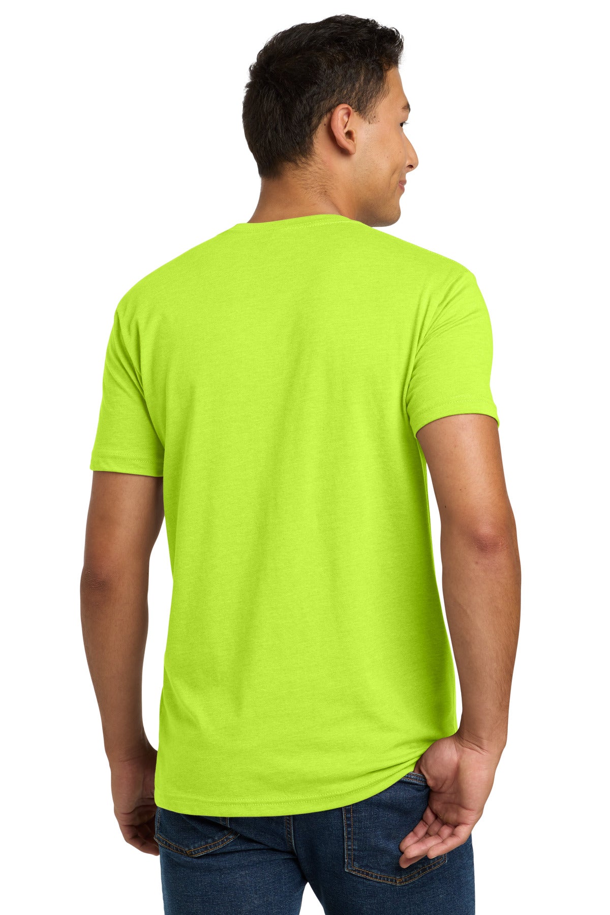 Next Level Apparel Adult CVC Tee - Neon Yellow