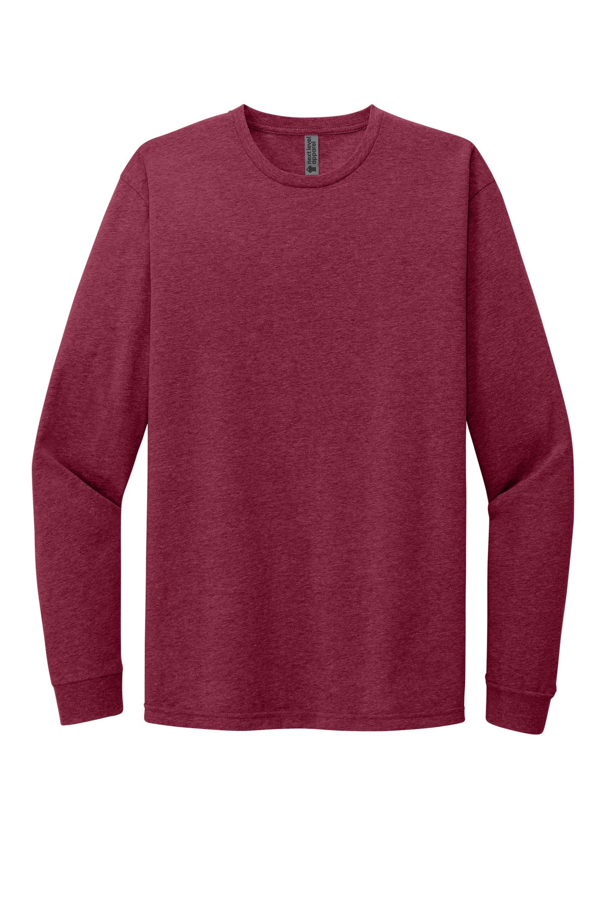 Next Level Apparel Adult CVC Long Sleeve Tee - Cardinal