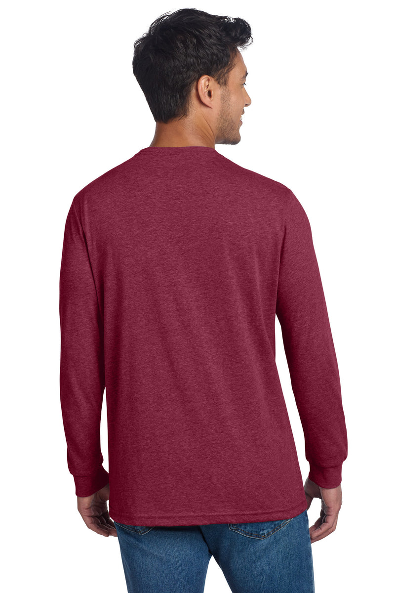Next Level Apparel Adult CVC Long Sleeve Tee - Cardinal