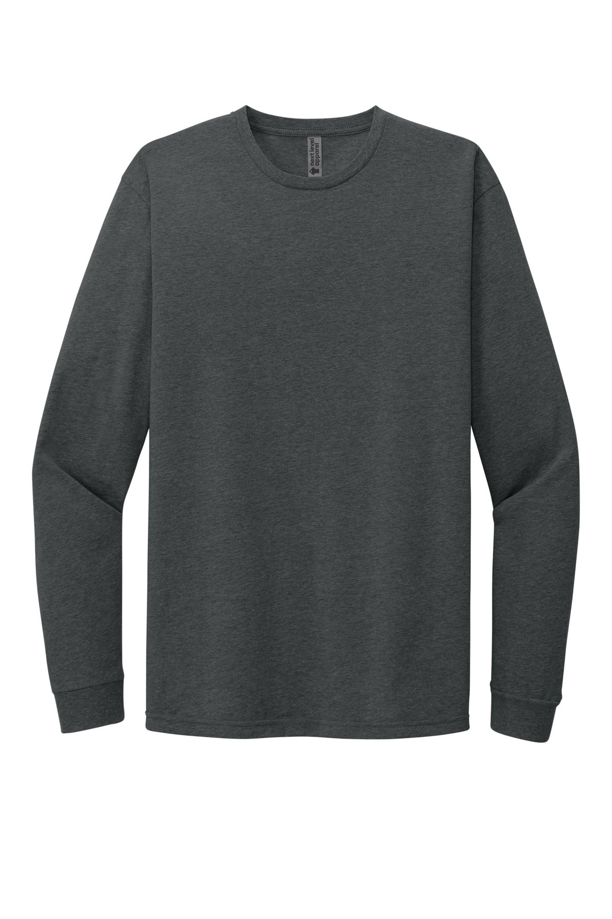 Next Level Apparel Adult CVC Long Sleeve Tee - Charcoal