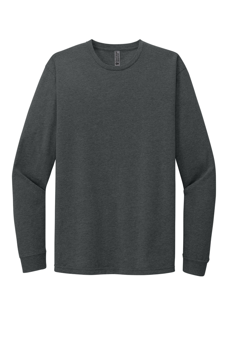 Next Level Apparel Adult CVC Long Sleeve Tee - Charcoal