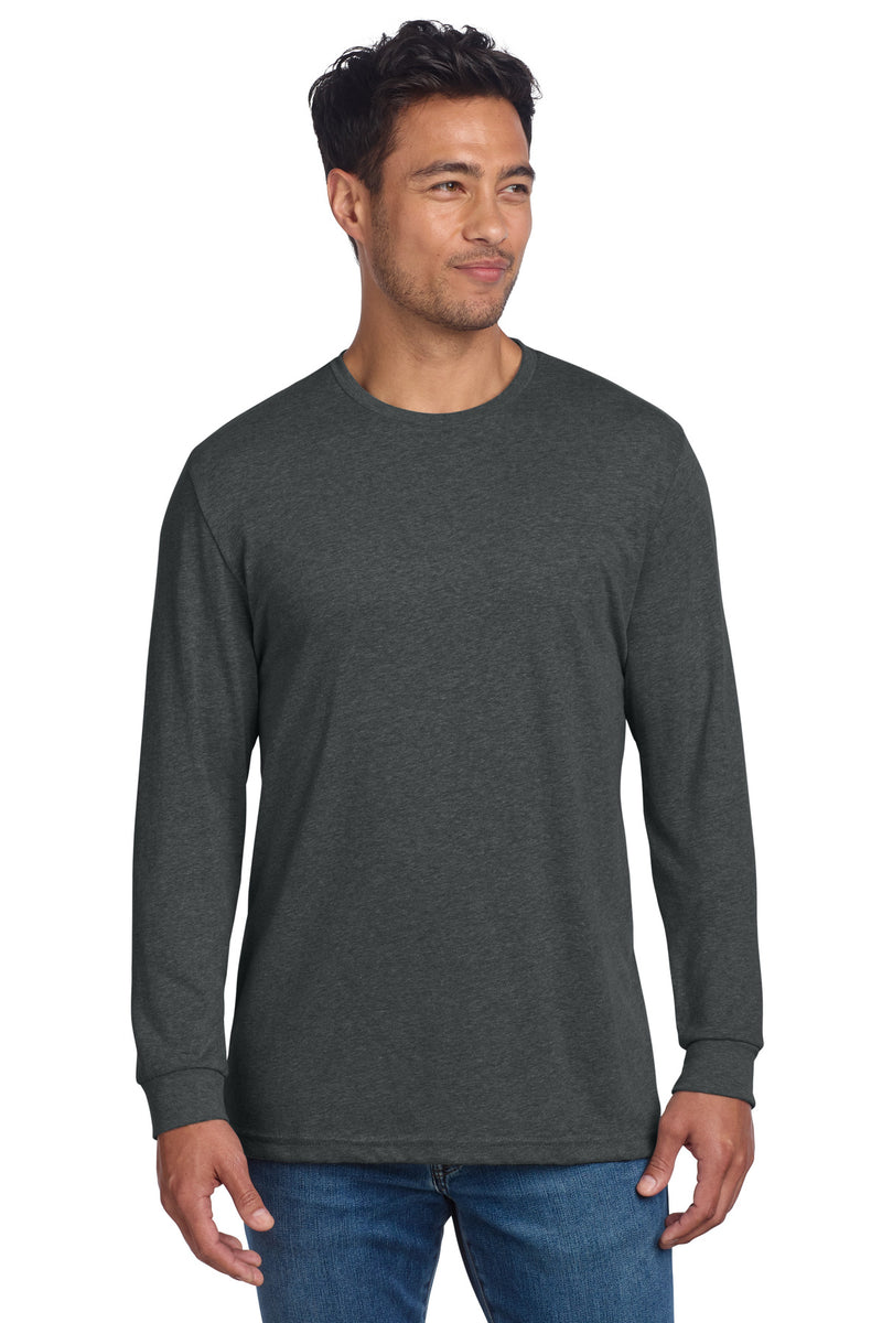 Next Level Apparel Adult CVC Long Sleeve Tee - Charcoal