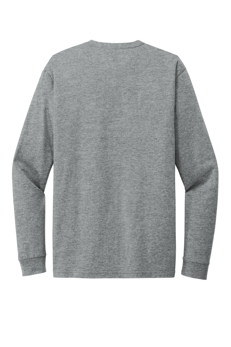 Next Level Apparel Adult CVC Long Sleeve Tee - Dark Heather Grey