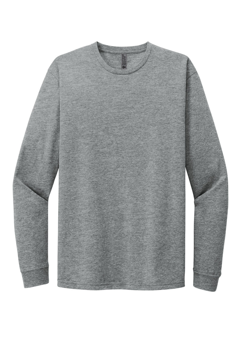 Next Level Apparel Adult CVC Long Sleeve Tee - Dark Heather Grey