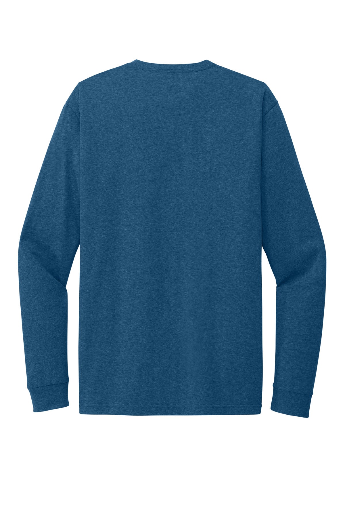 Next Level Apparel Adult CVC Long Sleeve Tee - Heather Cool Blue