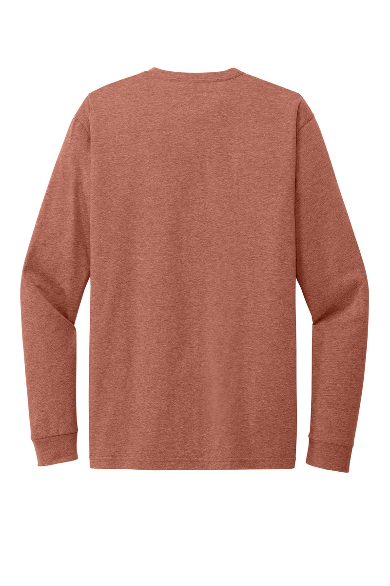 Next Level Apparel Adult CVC Long Sleeve Tee - Heather Redwood