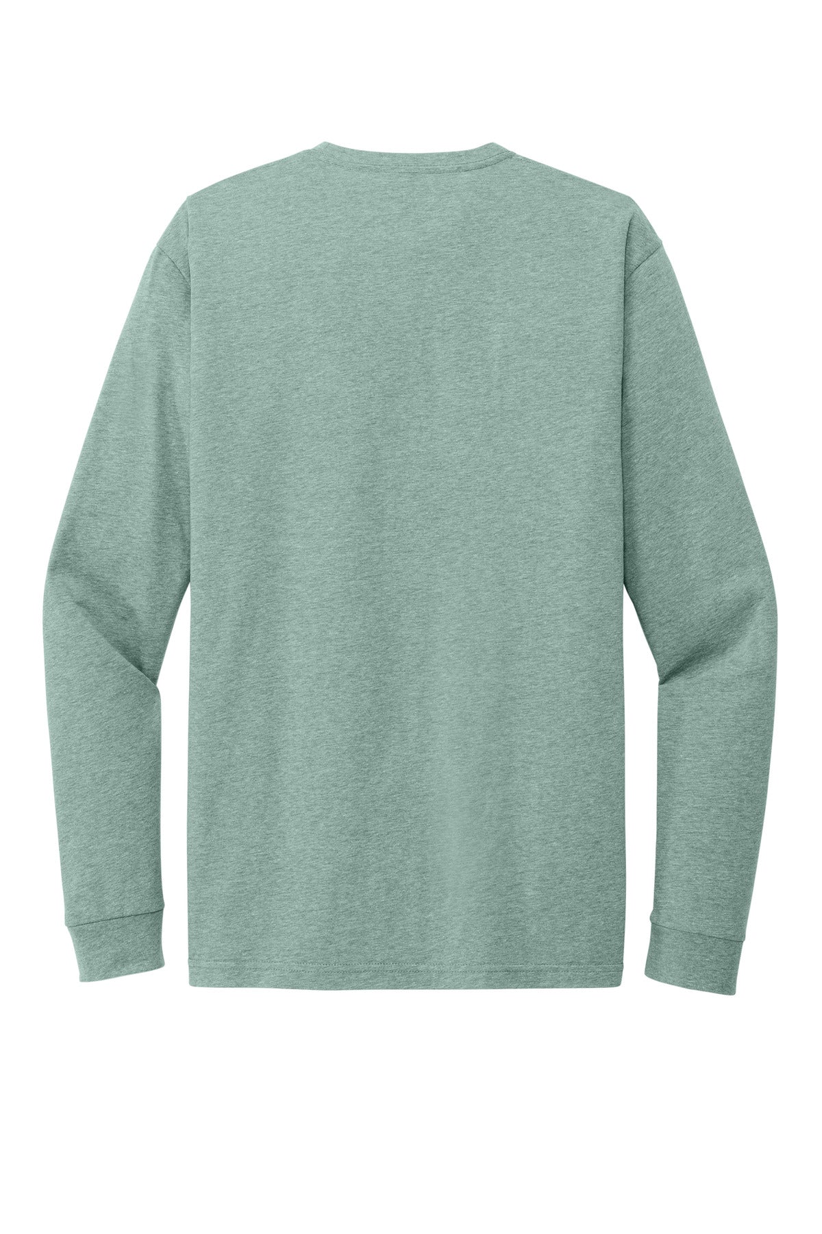 Next Level Apparel Adult CVC Long Sleeve Tee - Heather Seafoam