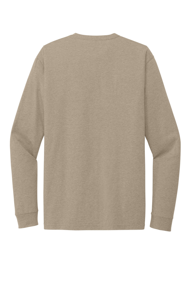 Next Level Apparel Adult CVC Long Sleeve Tee - Heather Tan