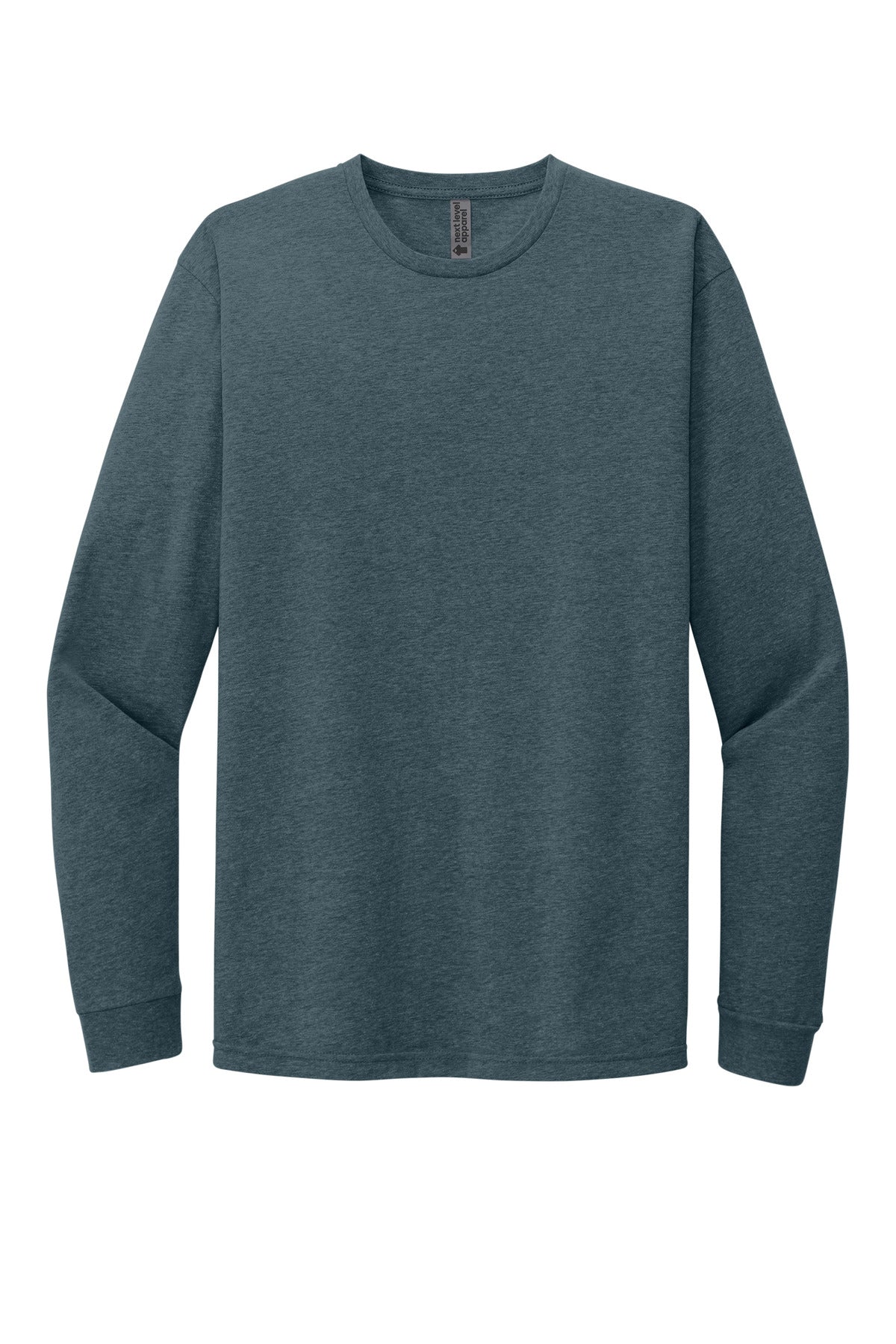 Next Level Apparel Adult CVC Long Sleeve Tee - Indigo