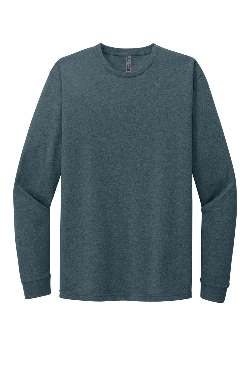 Next Level Apparel Adult CVC Long Sleeve Tee - Indigo