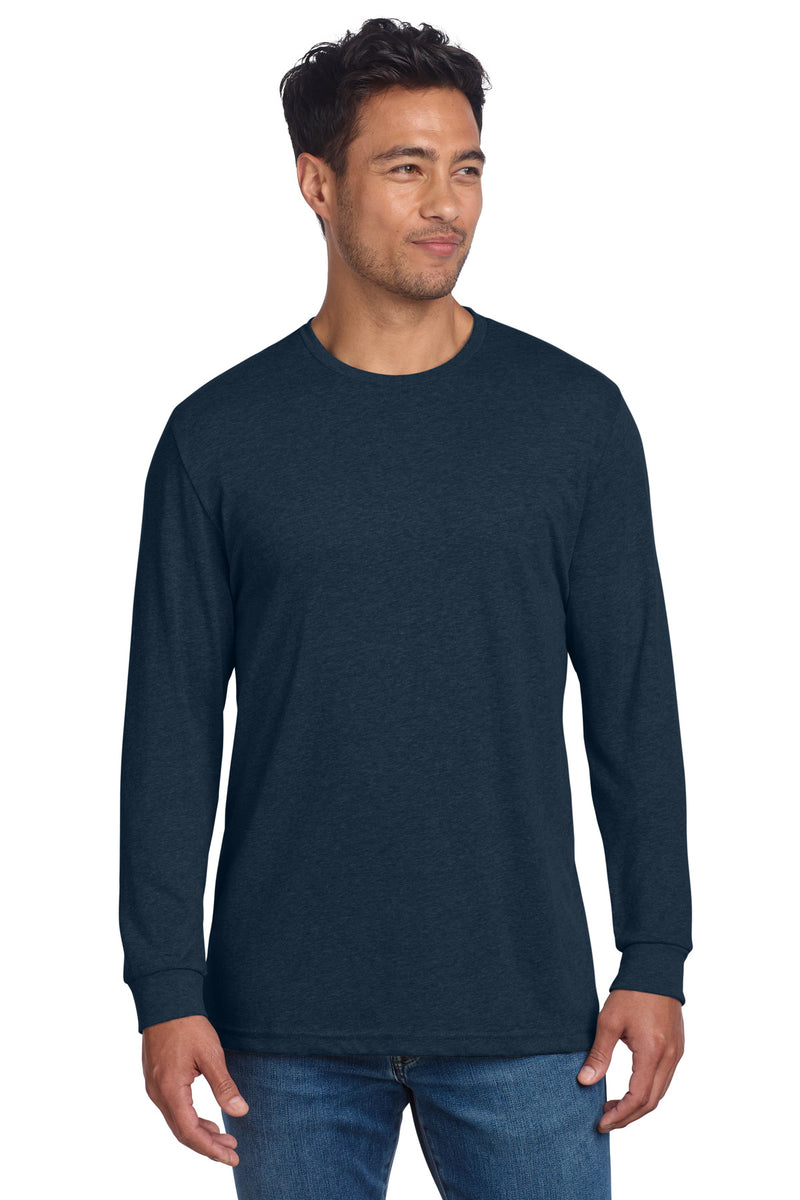 Next Level Apparel Adult CVC Long Sleeve Tee - Midnight Navy