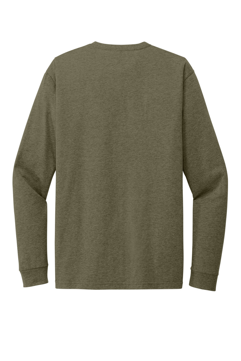 Next Level Apparel Adult CVC Long Sleeve Tee - Military Green