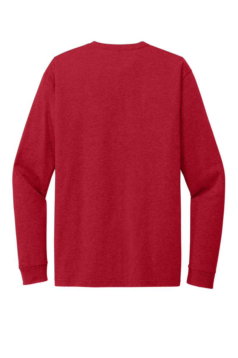 Next Level Apparel Adult CVC Long Sleeve Tee - Red