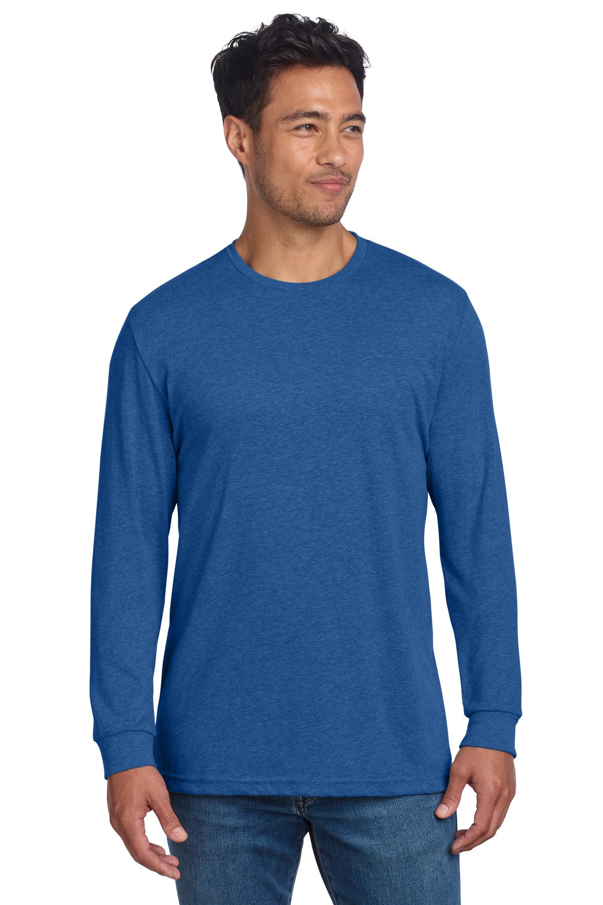 Next Level Apparel Adult CVC Long Sleeve Tee - Royal