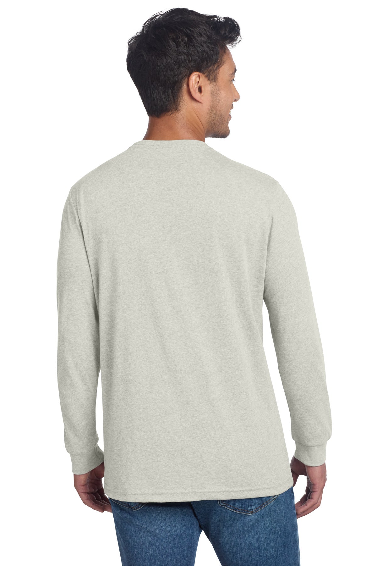 Next Level Apparel Adult CVC Long Sleeve Tee - Sand