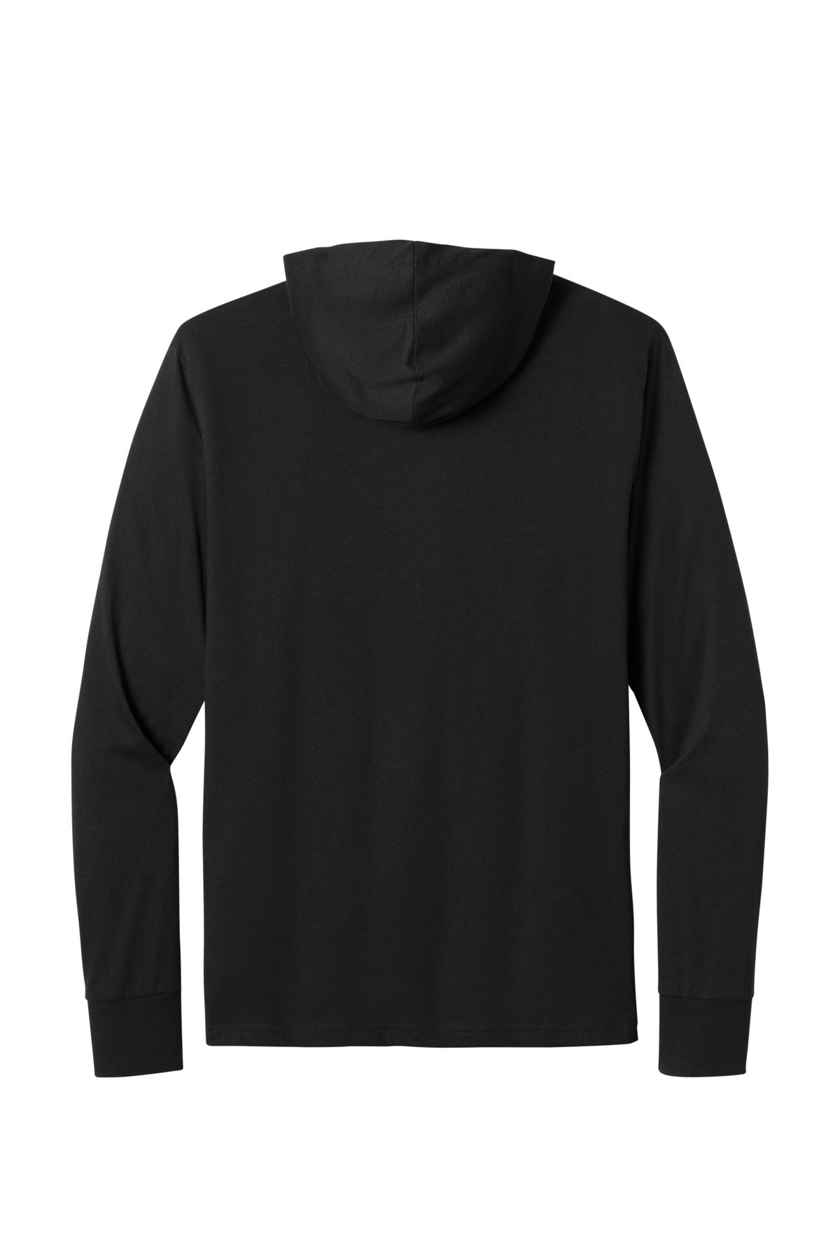 Next Level Apparel CVC Long Sleeve Hoodie - Black