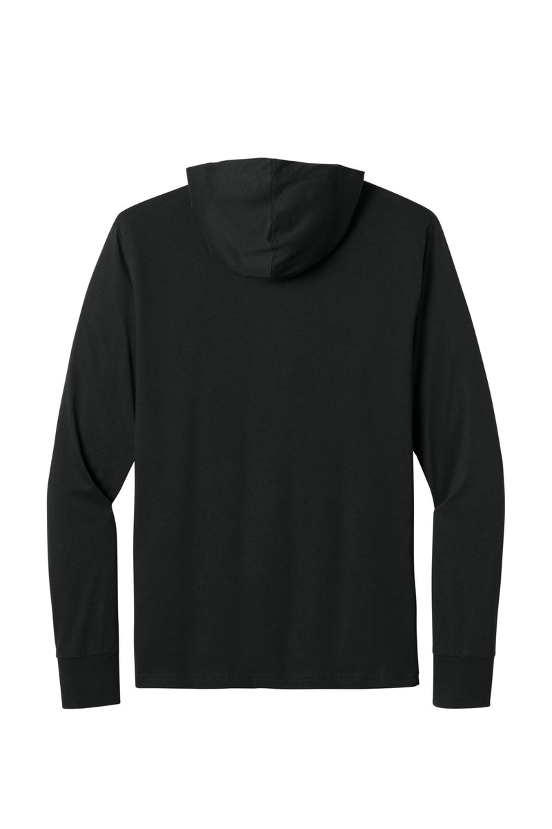 Next Level Apparel CVC Long Sleeve Hoodie - Black