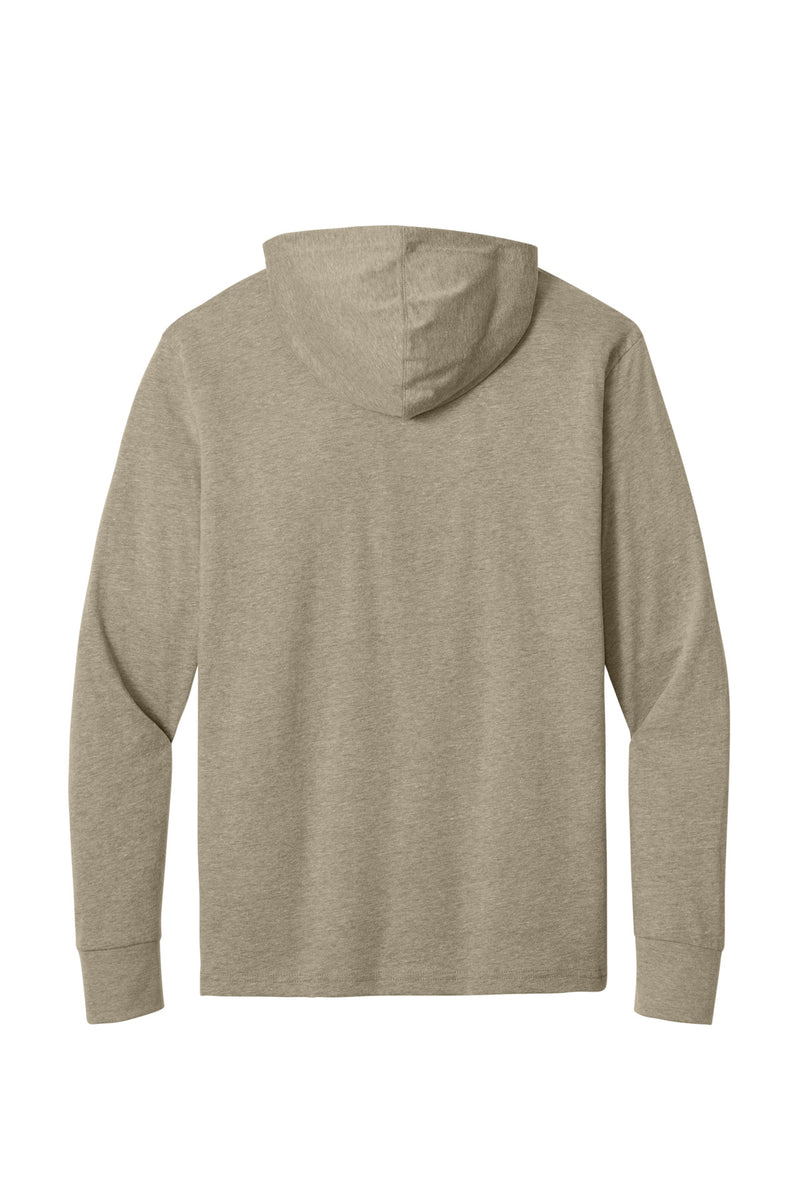 Next Level Apparel CVC Long Sleeve Hoodie - Heather Tan