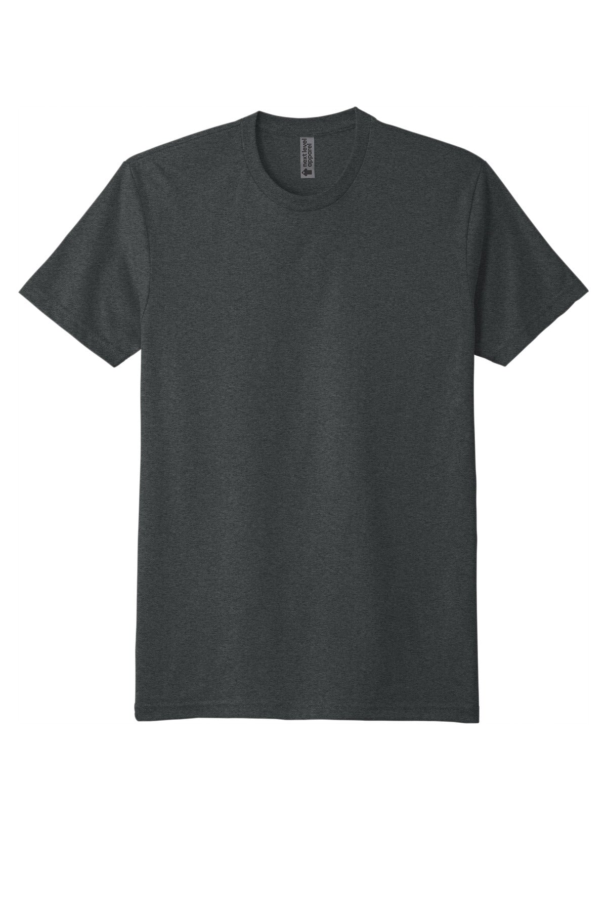 Next Level Apparel  Adult CVC Sueded Tee - Heather Metal