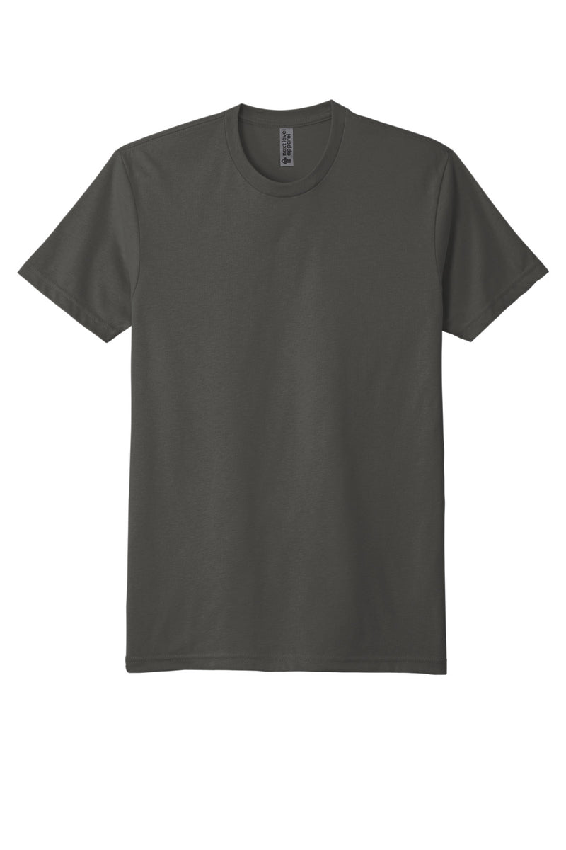 Next Level Apparel  Adult CVC Sueded Tee - Heavy Metal