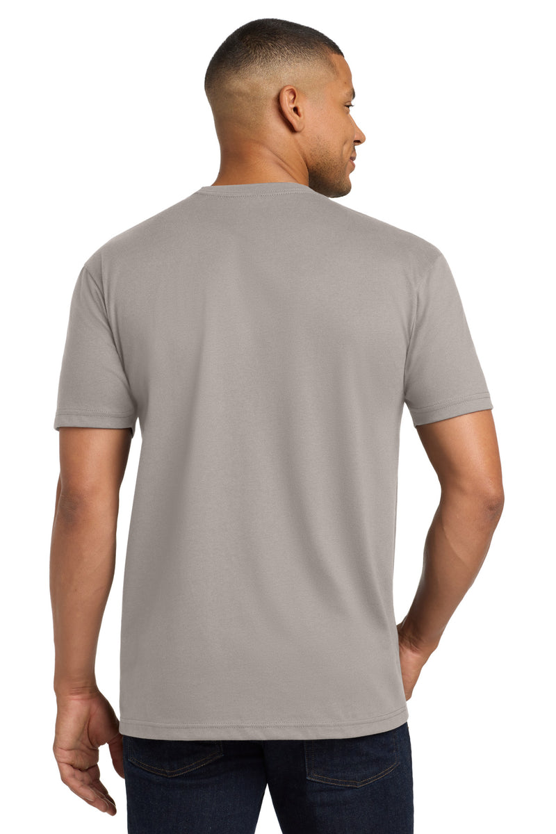 Next Level Apparel  Adult CVC Sueded Tee - Light Gray