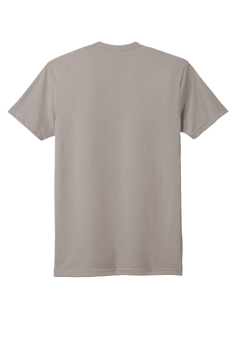 Next Level Apparel  Adult CVC Sueded Tee - Light Gray