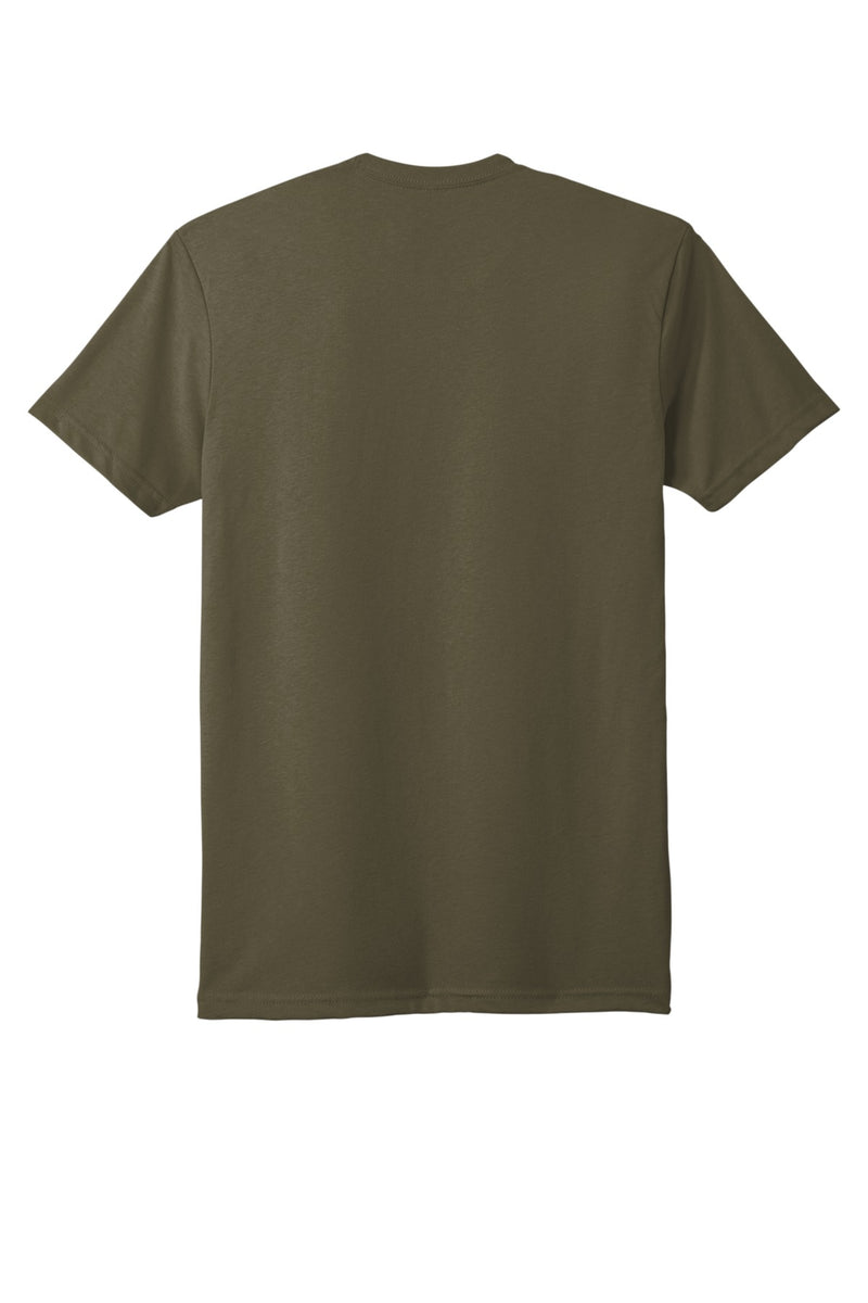Next Level Apparel  Adult CVC Sueded Tee - Military Green