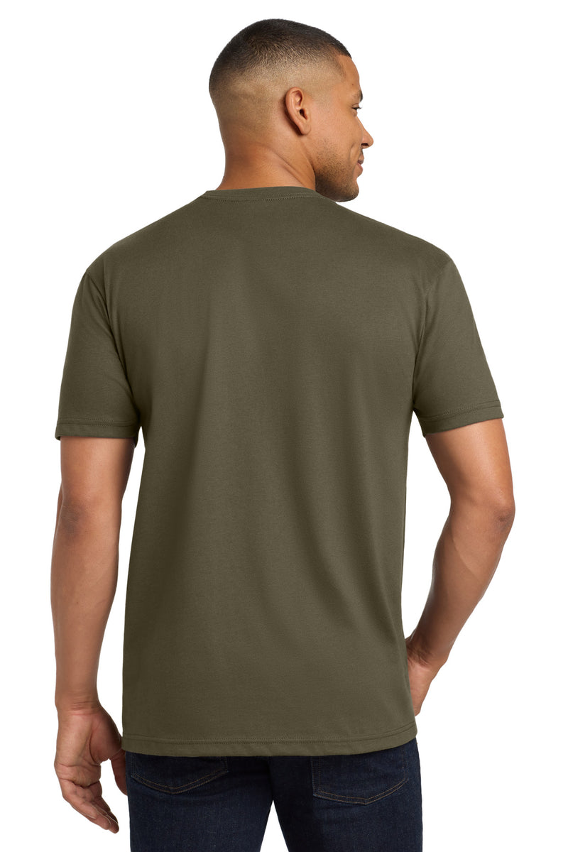Next Level Apparel  Adult CVC Sueded Tee - Military Green