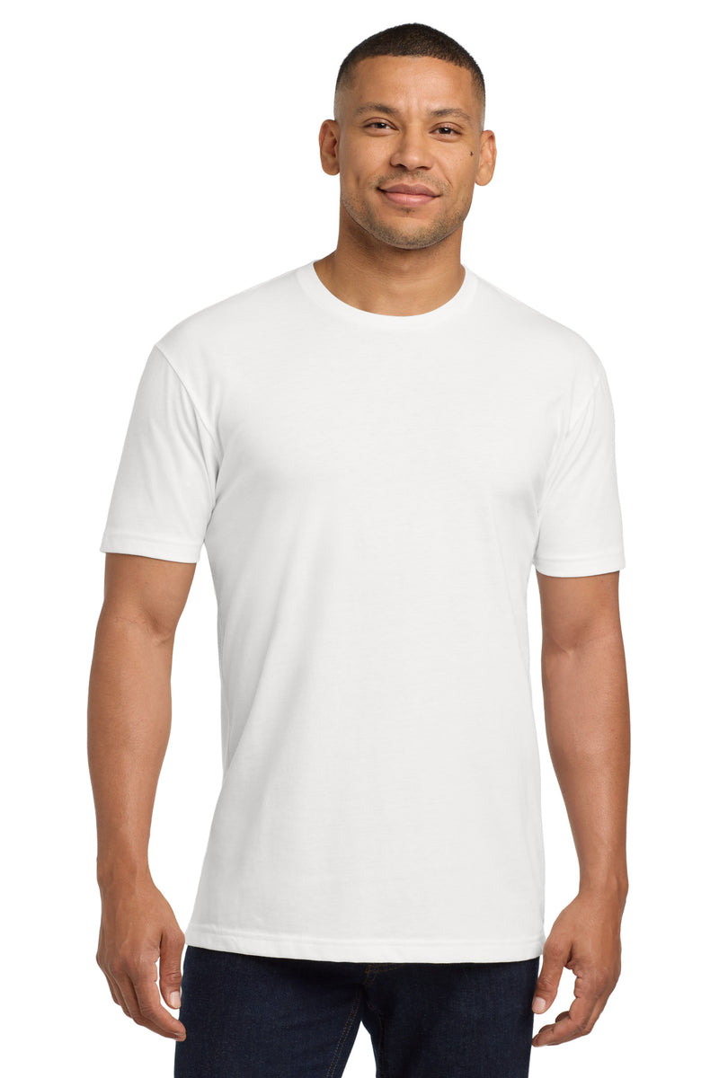 Next Level Apparel  Adult CVC Sueded Tee - White