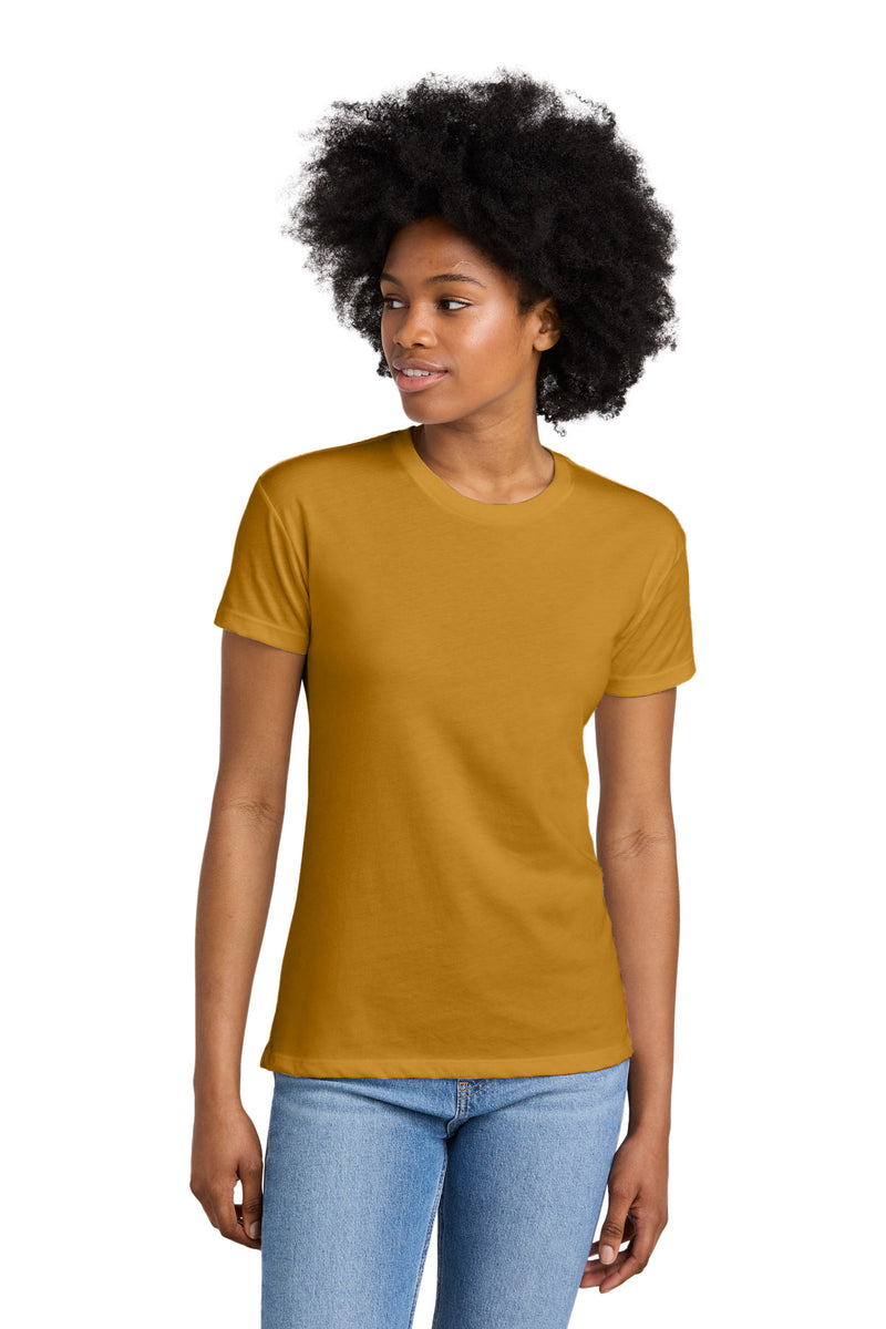 Next Level Apparel Women's CVC Relaxed Tee - Antique Gold