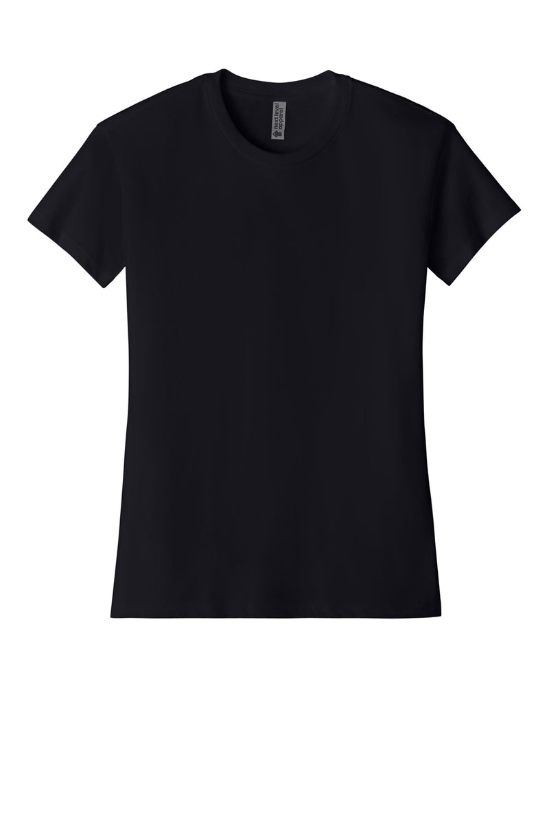 Next Level Apparel Women's CVC Relaxed Tee - Black