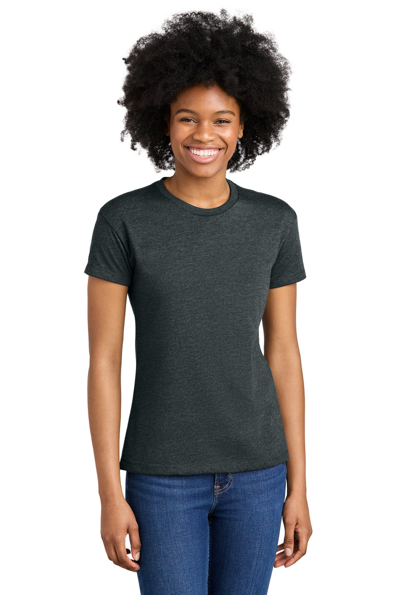 Next Level Apparel Women's CVC Relaxed Tee - Charcoal