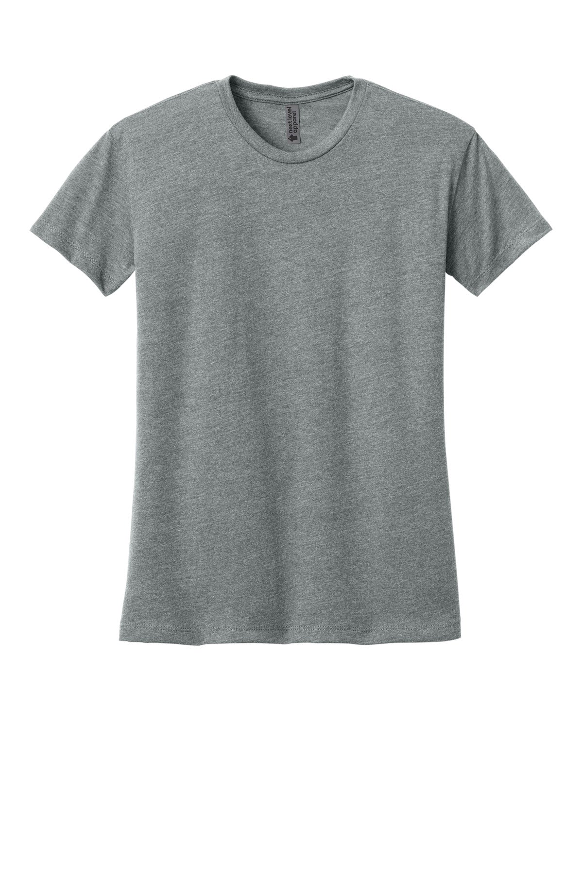 Next Level Apparel Women's CVC Relaxed Tee - Dark Heather Gray