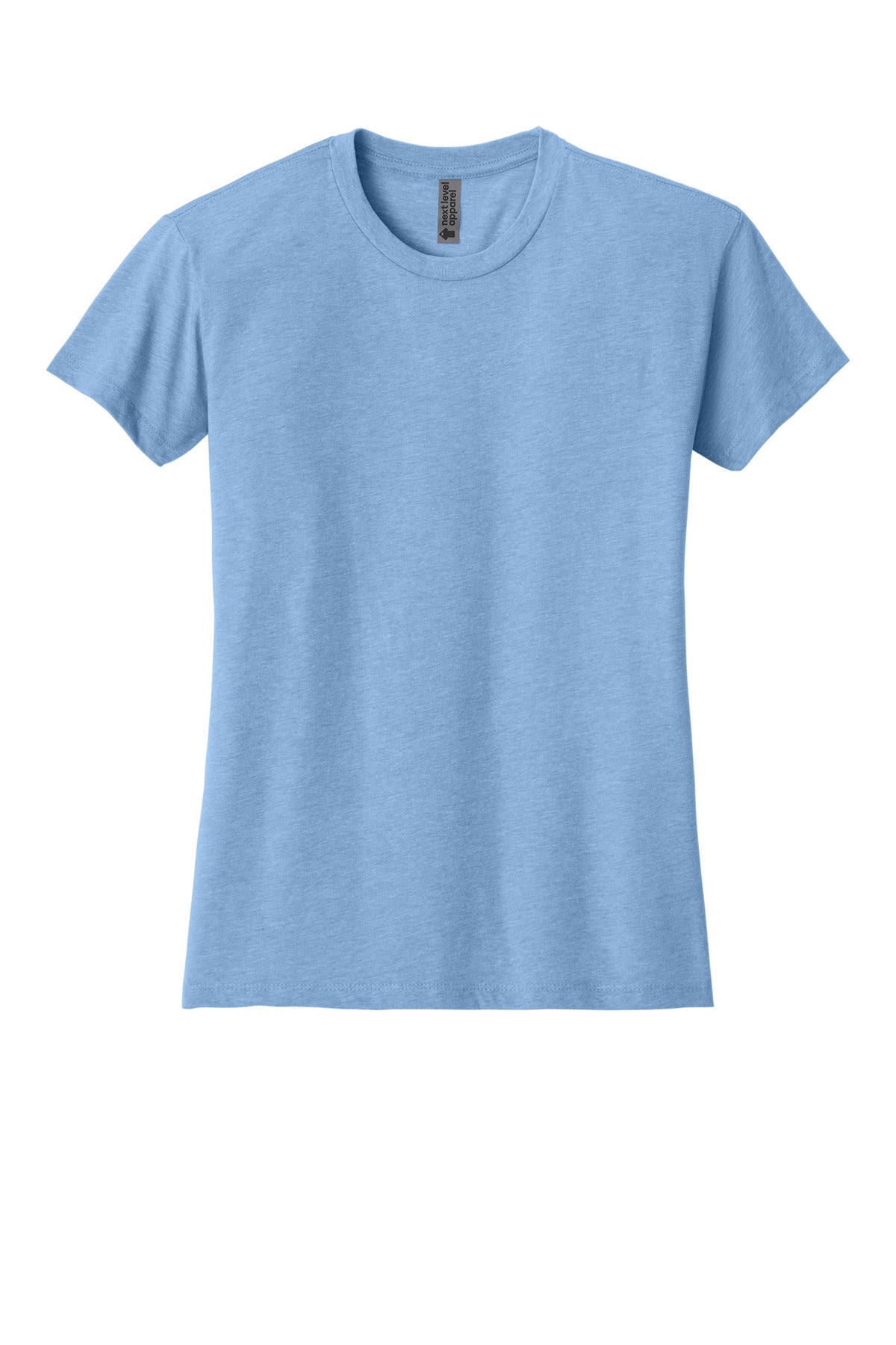 Next Level Apparel Women's CVC Relaxed Tee - Heather Columbia Blue