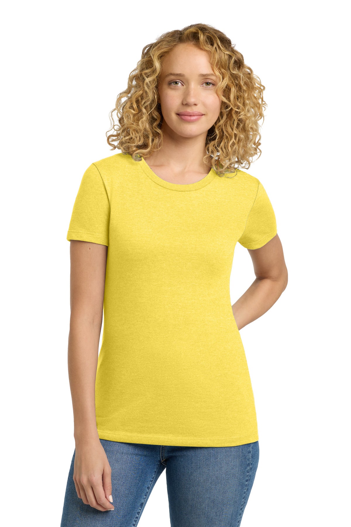 Next Level Apparel  Women's CVC Tee - Banana Cream