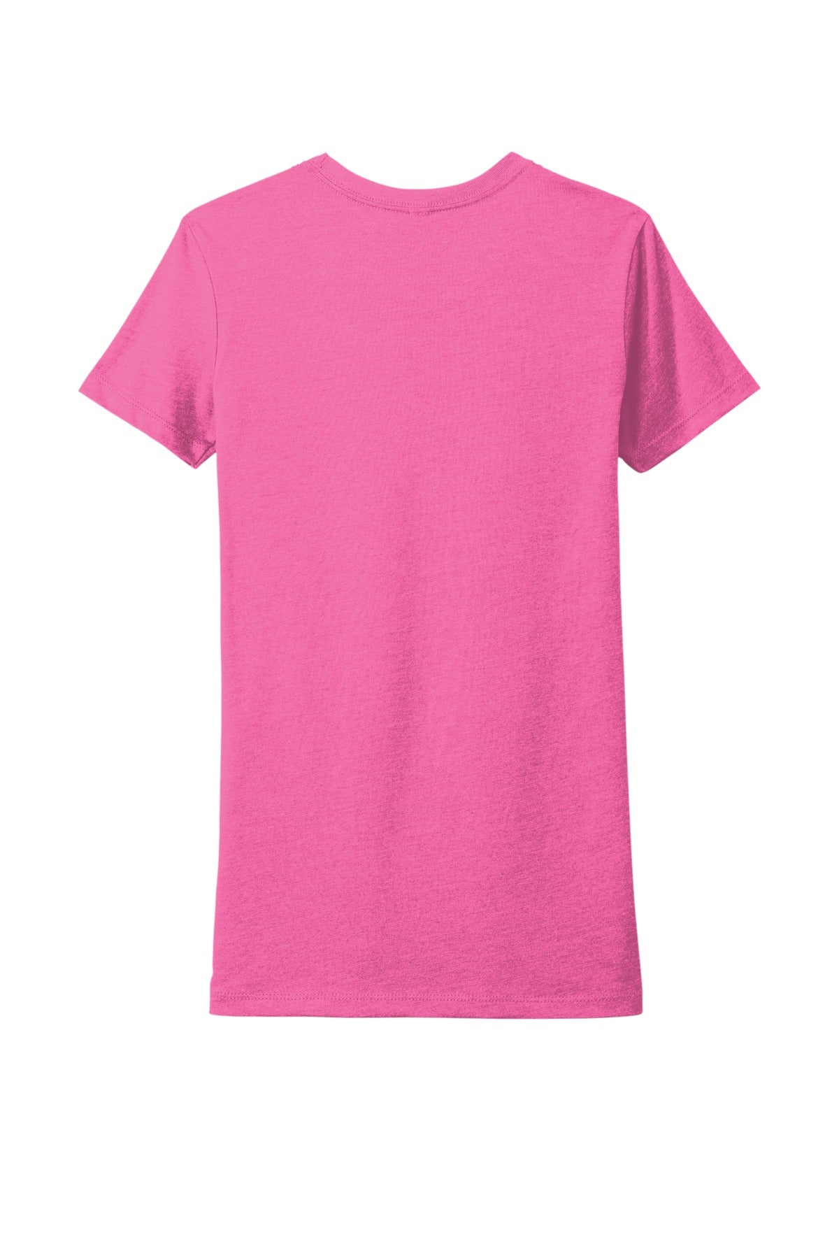 Next Level Apparel  Women's CVC Tee - Hot Pink