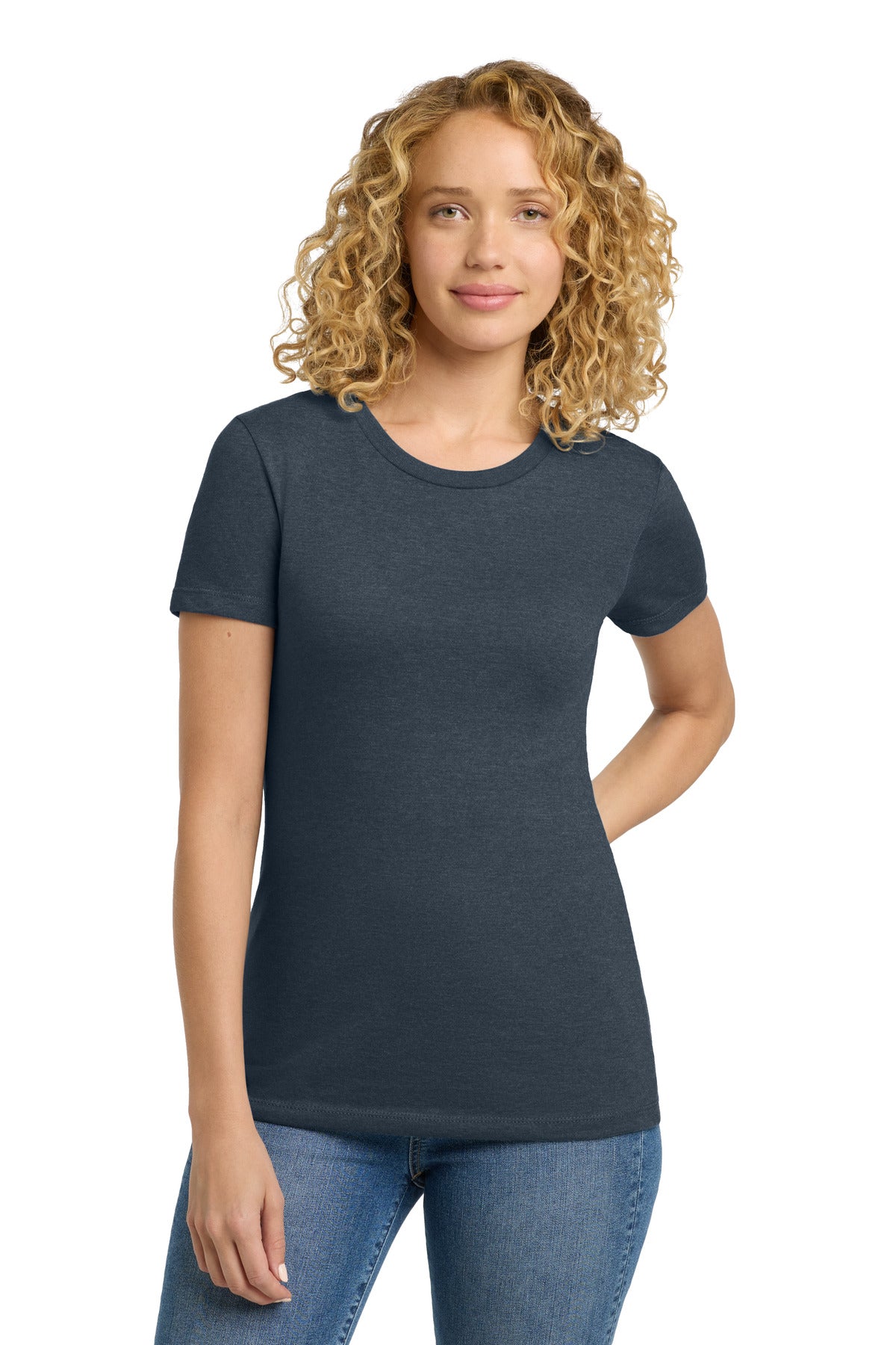 Next Level Apparel  Women's CVC Tee - Indigo