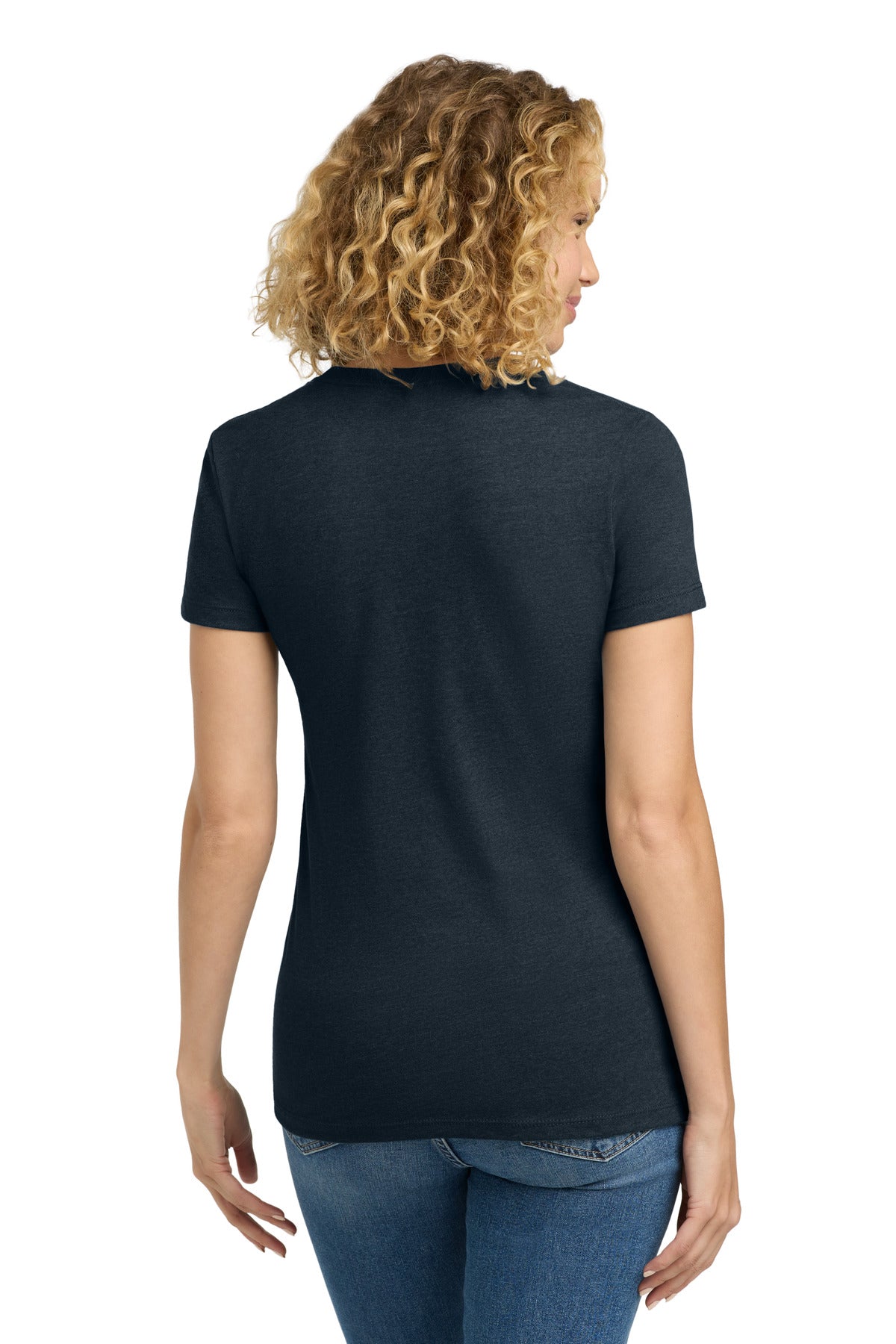 Next Level Apparel  Women's CVC Tee - Midnight Navy