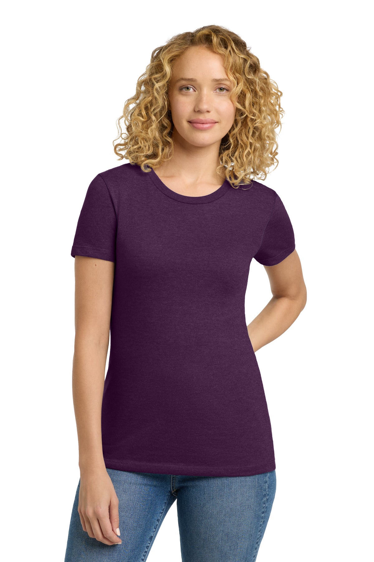 Next Level Apparel  Women's CVC Tee - Plum