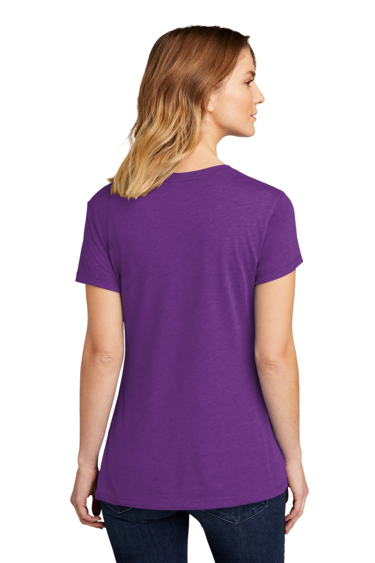 Next Level Apparel  Women's CVC Tee - Purple Berry