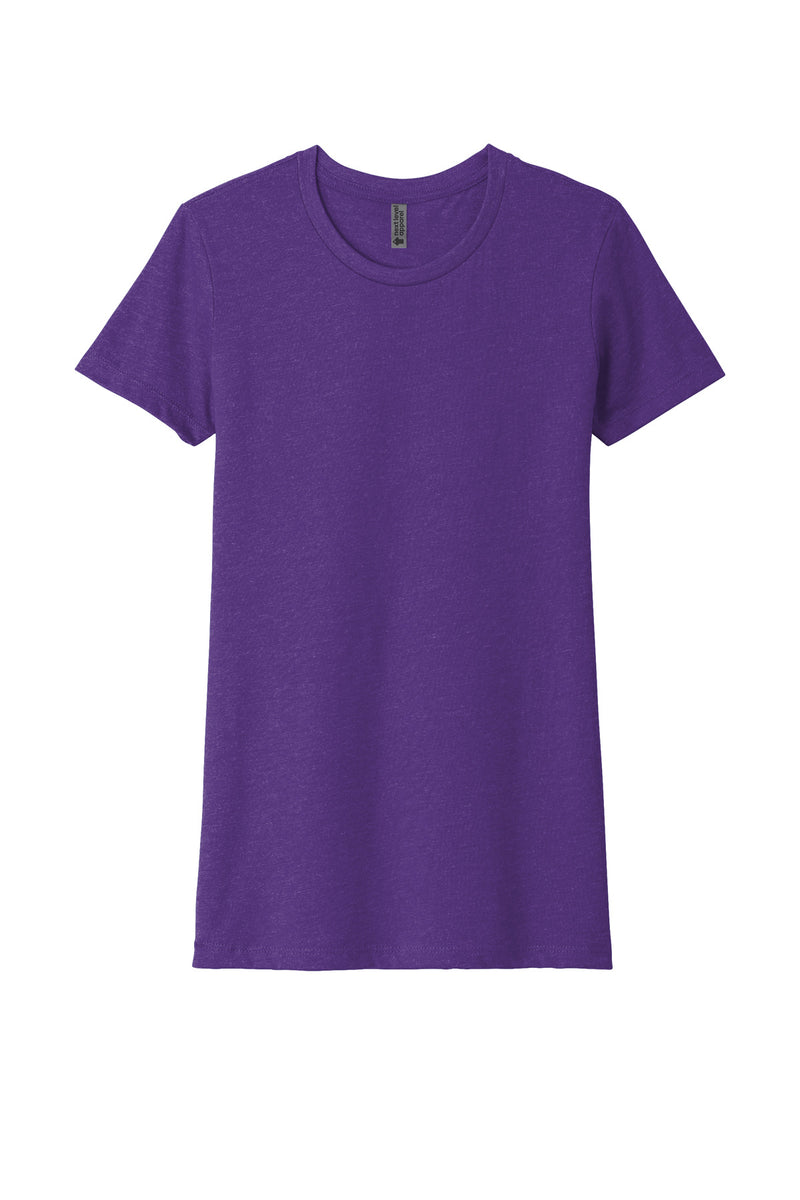 Next Level Apparel  Women's CVC Tee - Purple Rush