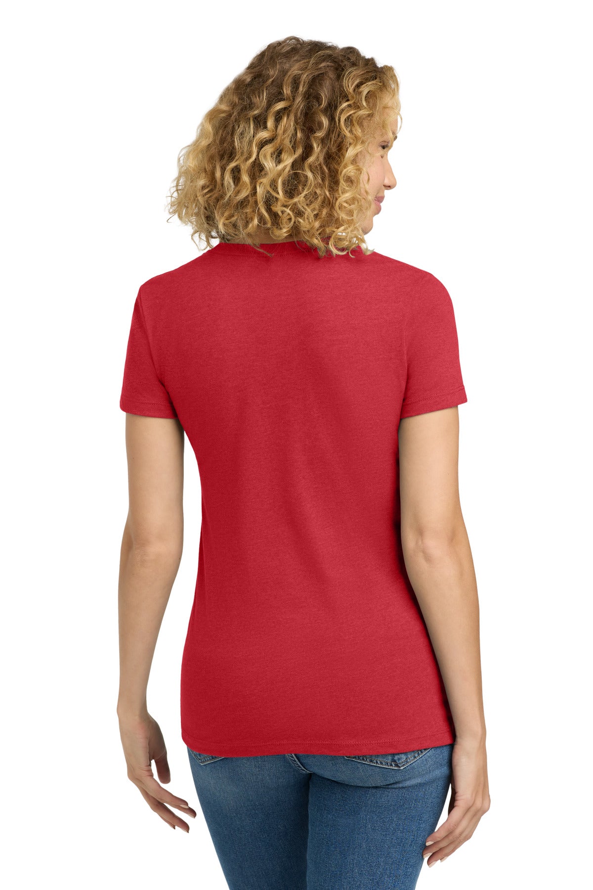 Next Level Apparel  Women's CVC Tee - Red