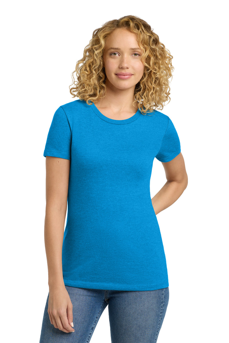 Next Level Apparel  Women's CVC Tee - Turquoise