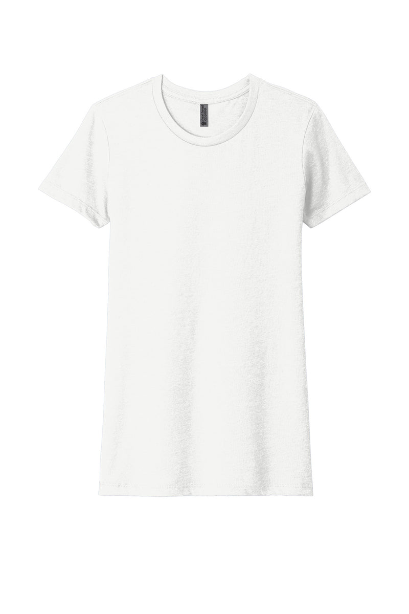 Next Level Apparel  Women's CVC Tee - White