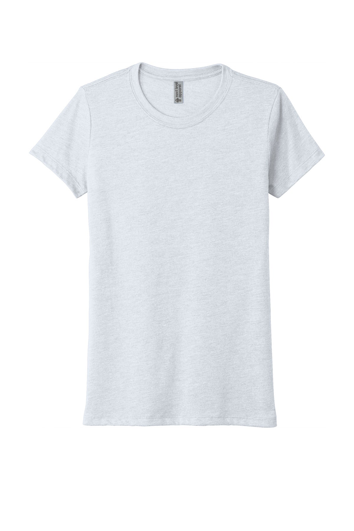 Next Level Apparel  Women's Tri-Blend Tee - Heather White