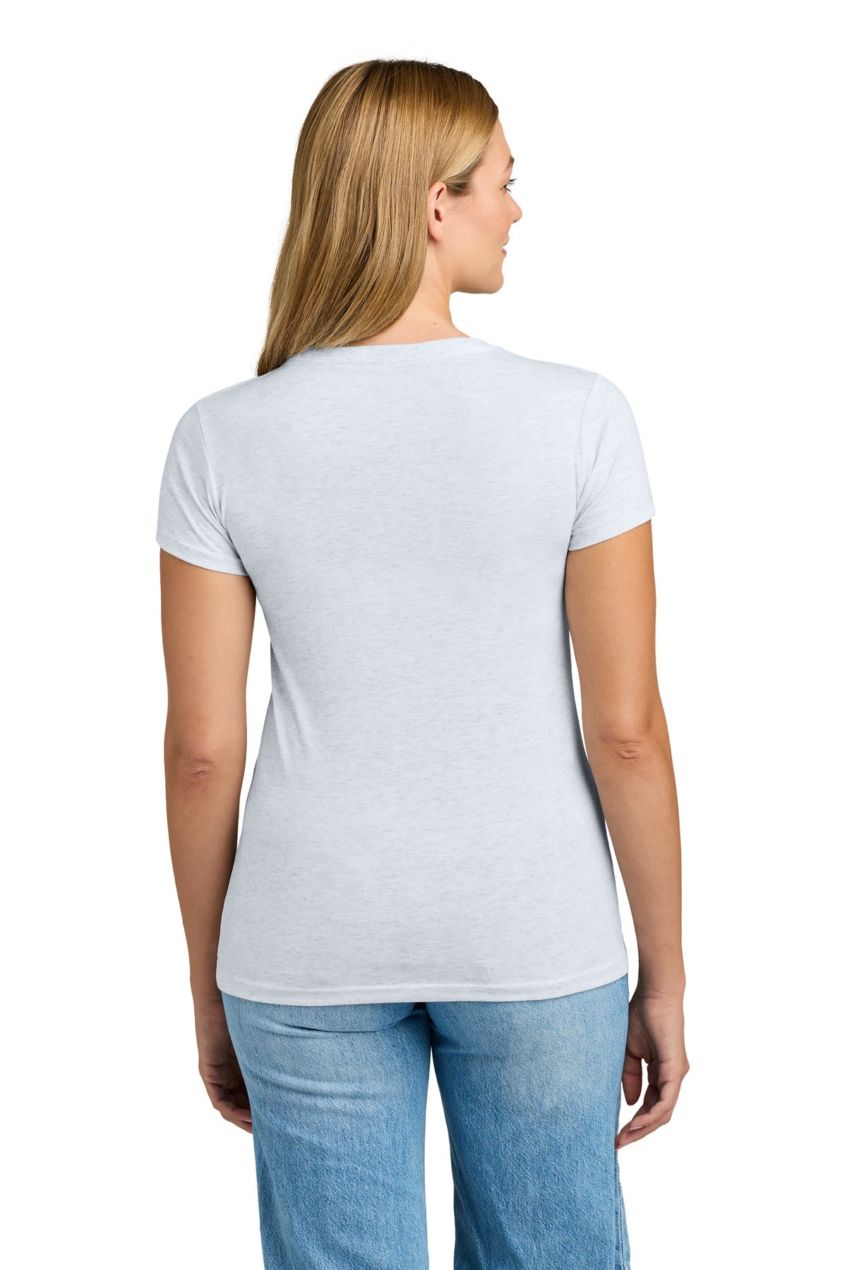 Next Level Apparel  Women's Tri-Blend Tee - Heather White