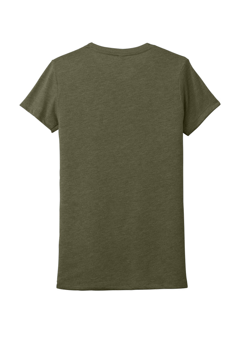 Next Level Apparel  Women's Tri-Blend Tee - Military Green